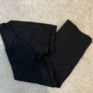 Lululemon Black Swiftly Short Sleeve